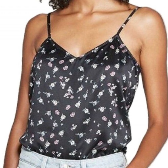 wild fable Tops - WILD FABLE | Silk Floral Camisole